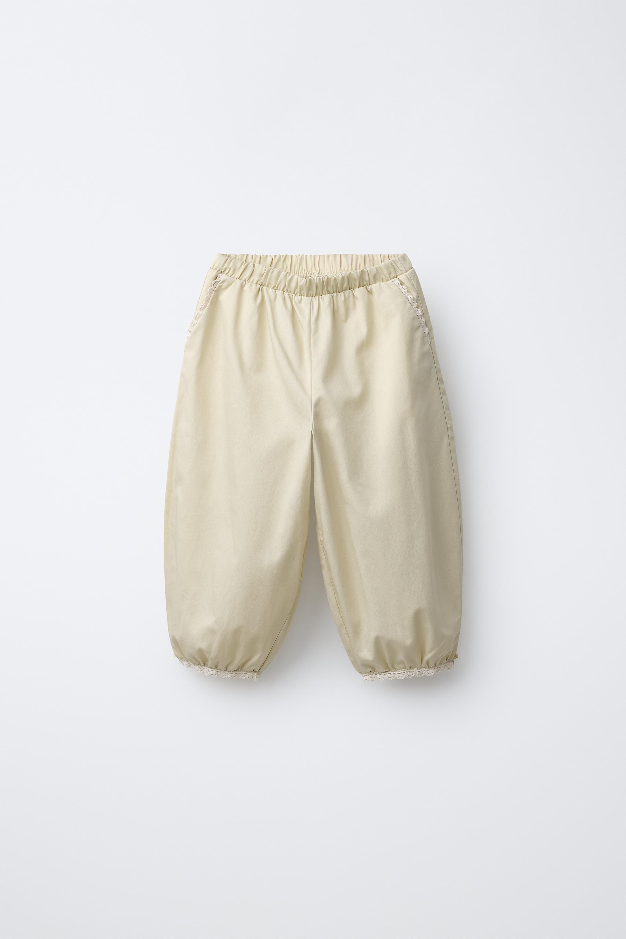 PANTALON DE JOGGING DENTELLE